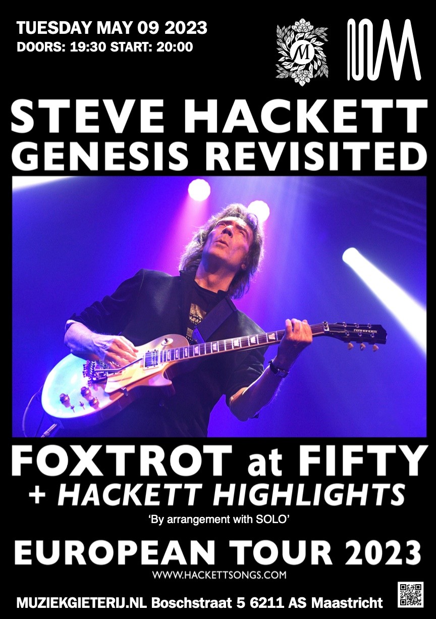 Steve Hackett: Extra show in Maastricht announced